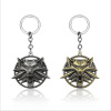 Witcher 3 keychain The Witcher Hunter Crazy Hunter Hunter Maglines Mark the key ring pendant creative gift