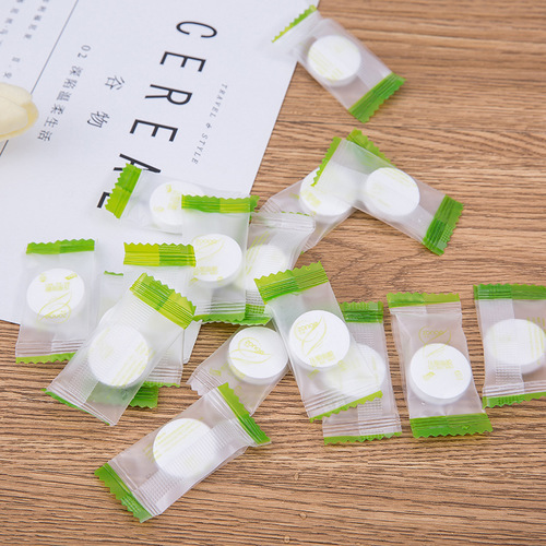 Compressed facial mask grains manufacturer wholesale candy non-woven compressed grain mask buckle diy compressed facial mask paper 100 pieces