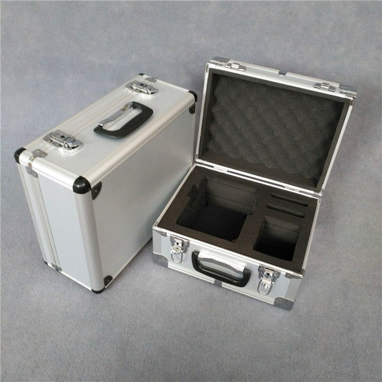 热卖供应铝合金防震手提仪器箱、铝制五金工具箱加固款 产地货源