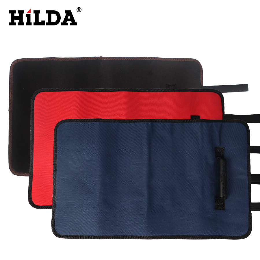 Rollo de almacenamiento directo de fábrica bolsa de tela Oxford herramienta electricista bolsa hardware herramienta bolso