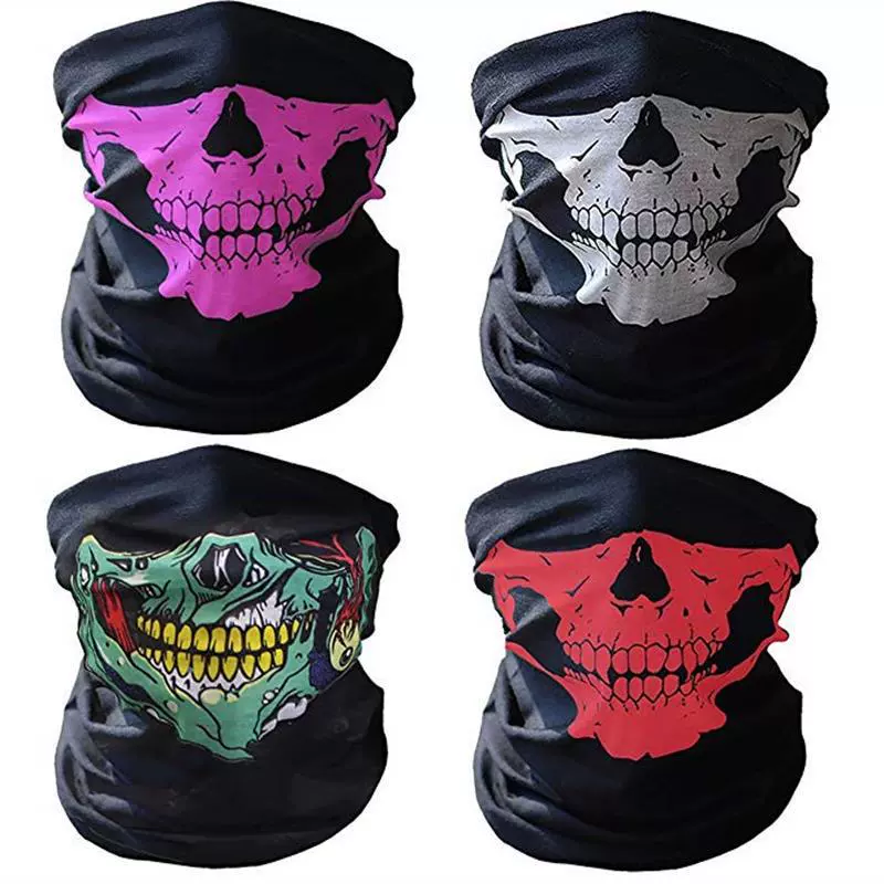 Neck Gaiter (De Nuan) — Polyester Microfiber, Seamless, One Size