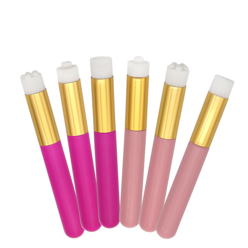 Wholesale corded flat nose brush, nose cleaning tool, manual facial cleansing brush, acne and blackhead removal brush