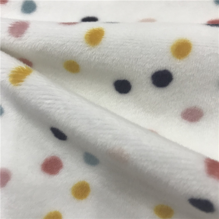 厂家涤纶水晶绒超柔印花绒布婴幼儿服装睡衣家纺面料|undefined