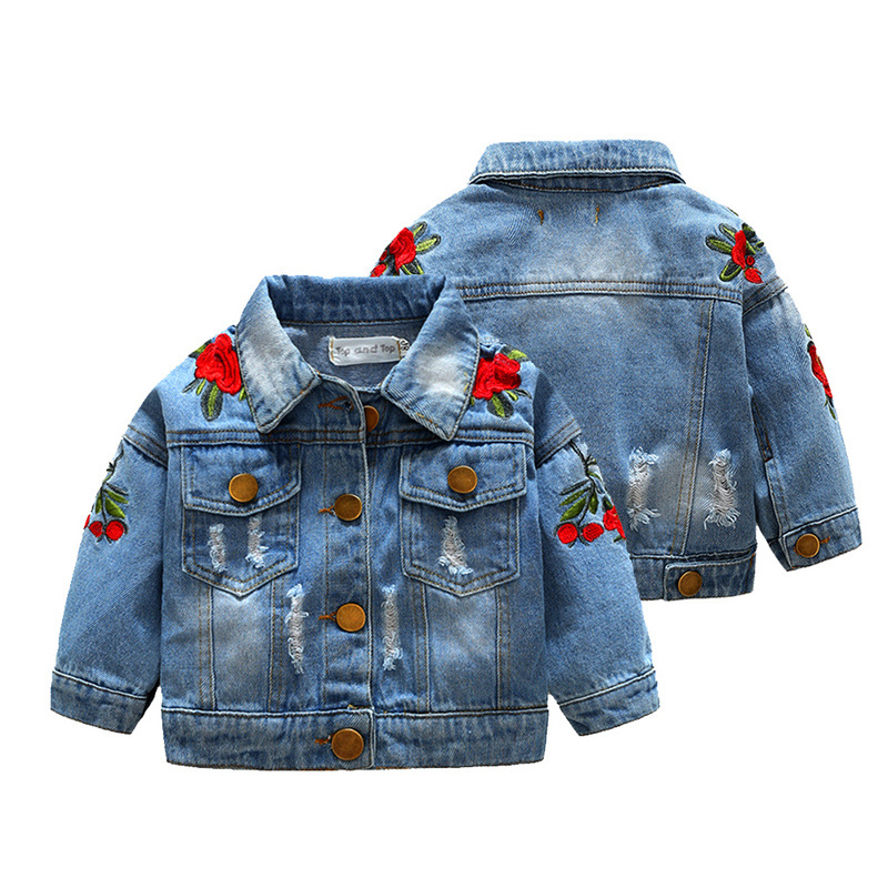 brand short denim jacket for men and women