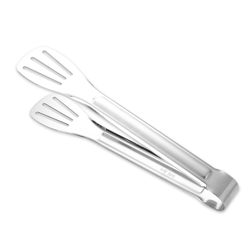 304 clip de comida de acero inoxidable clip de pan clip de barbacoa clip de comida clip de filete clip de tres hilos engrosado puede ser logotipo personalizado