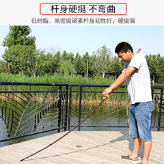 Wholesale Carbon Competition Landing Nets: 2.1/2.4/2.7/3m Carbon Nets for Black Pit Fishing, Fly Fishing, and Fish Catching — Fishing Gear