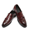 New Men's Leather Shoes Wholesale Men's Leather Shoes Casual Fashion Block Tassel Men's Shoes Large Men's Shoes
