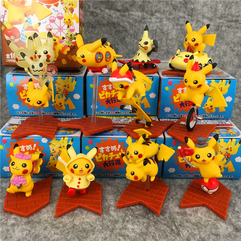 Настольная декоративная игрушка ( Tide Play ) Монстр Эльф Бикачу — PVC слепая коробка, 10 стилей, 3–5 см