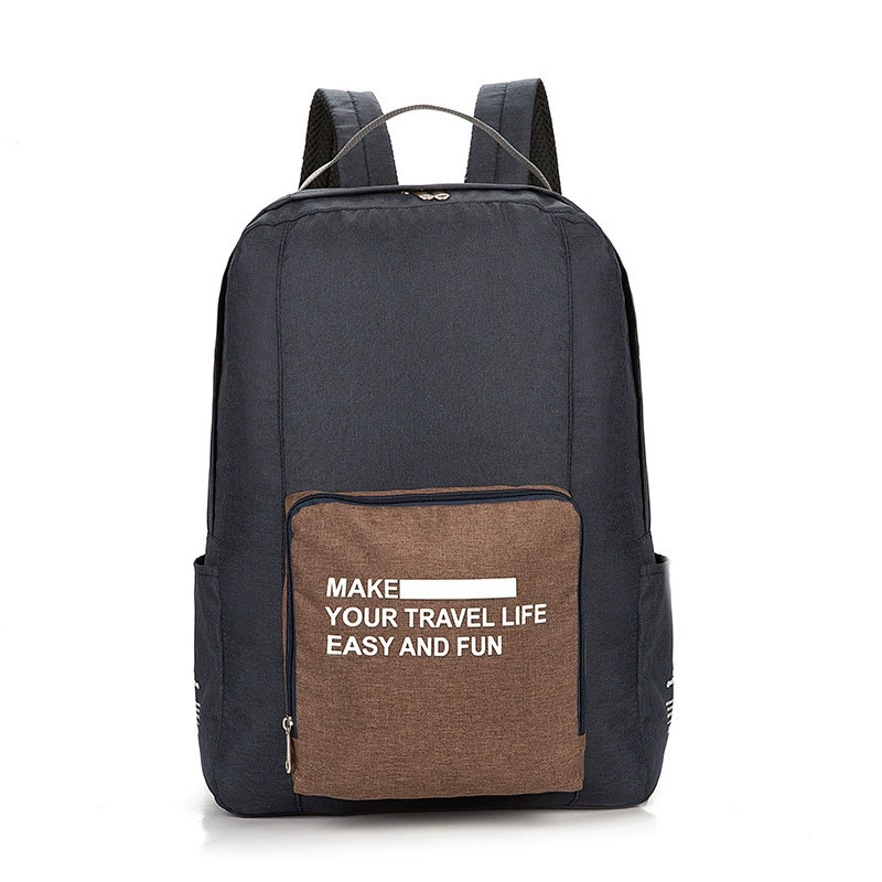 Folding backpack, school bag, oxford cloth, Birthday gift