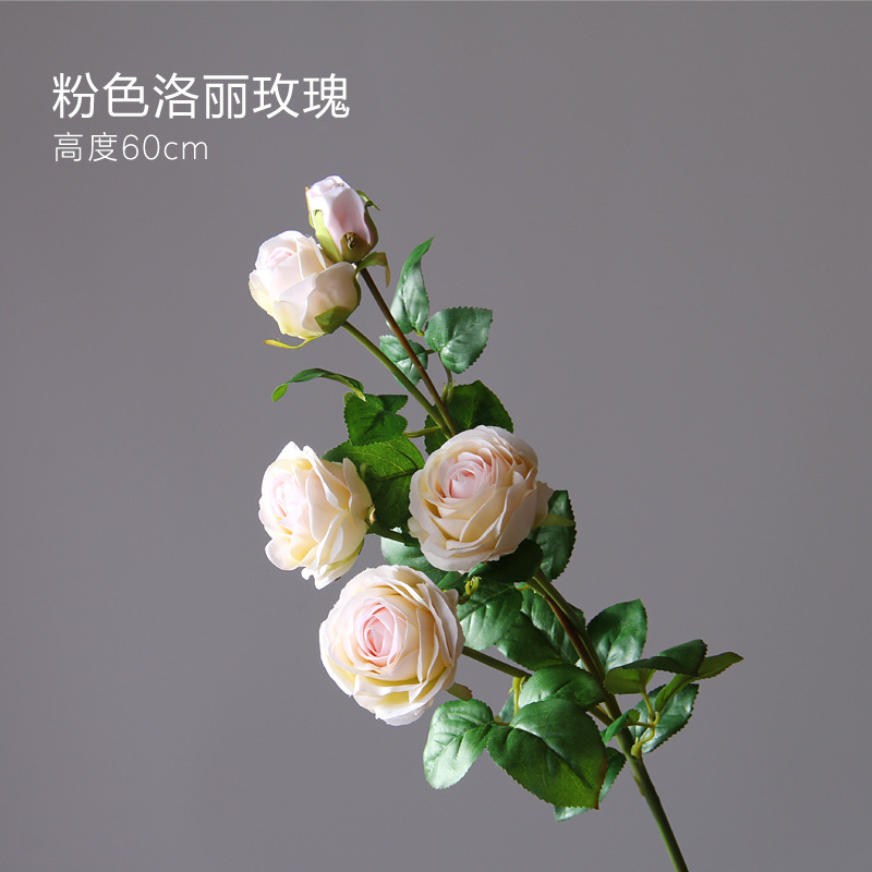 Moderno Rosa mirístico cerámica artesanía florero decoración de escritorio creativo simple hogar suave