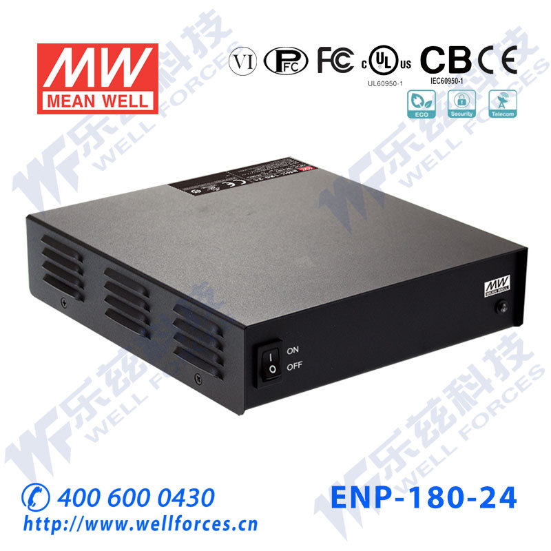 ENP-180-24 179W 27.6V6.5A明纬桌式带电池保护铅酸电池充电器