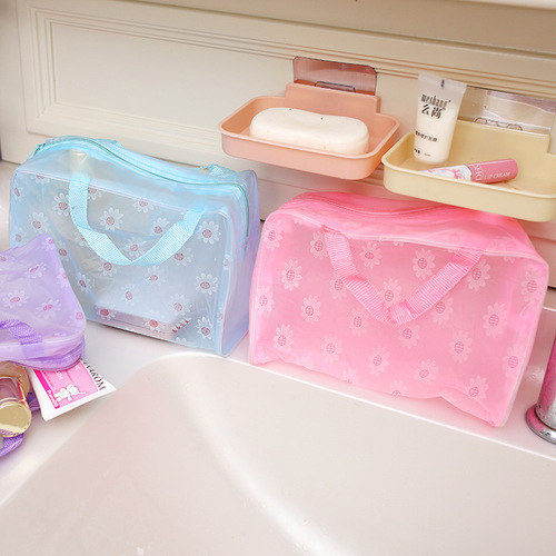 旅行化妆品收纳袋整理袋 便携手拎浴室防水洗漱包洗漱袋礼品袋