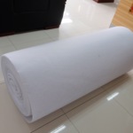 1000#空气过滤棉喷胶空调过滤棉超薄2mm 5mm针刺棉毡