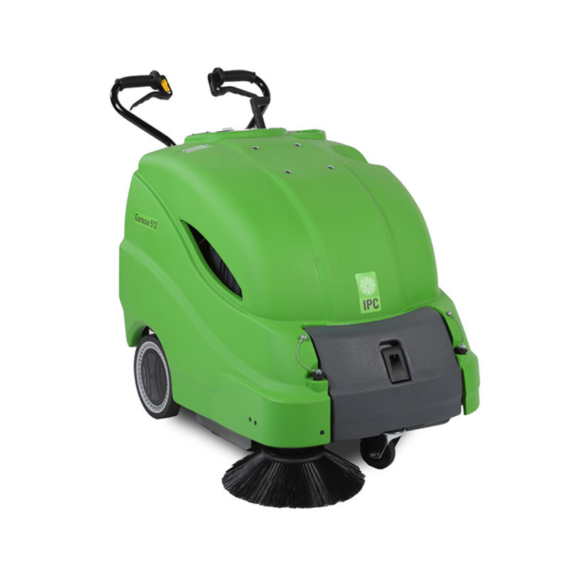 手推式扫地机IPC 512ET道路园区手推式电瓶扫地车