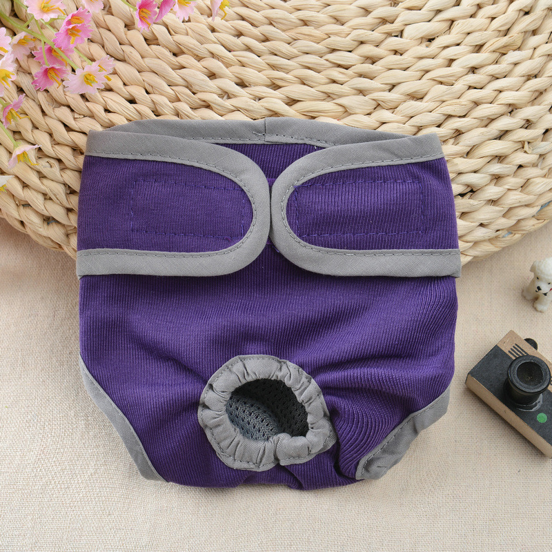 Pantalones fisiológicos de velcro para mascotas pantalones sanitarios para perros grandes, medianos y pequeños pantalones de seguridad para perros pantalones menstruales Teddy anti-acoso