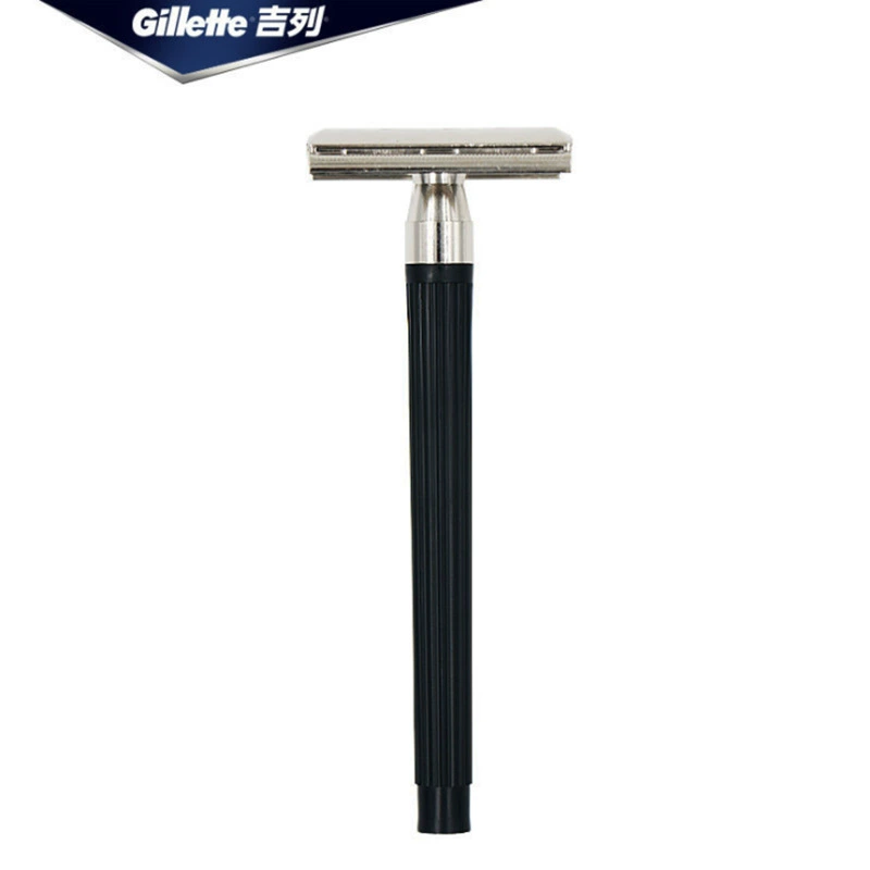 吉列 Shaver -shaved knife Manual Classic Lan Giller Double -sided Blame 21D 1 Blade Shelf+1 blade