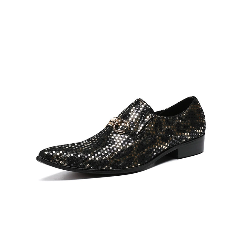 Мужские модные кожаные туфли без шнуровки, повседневная обувь в британском ретро-стиле, Мужская модная Персонализированная крутая мужская обувь с низким верхом в Корейском стиле