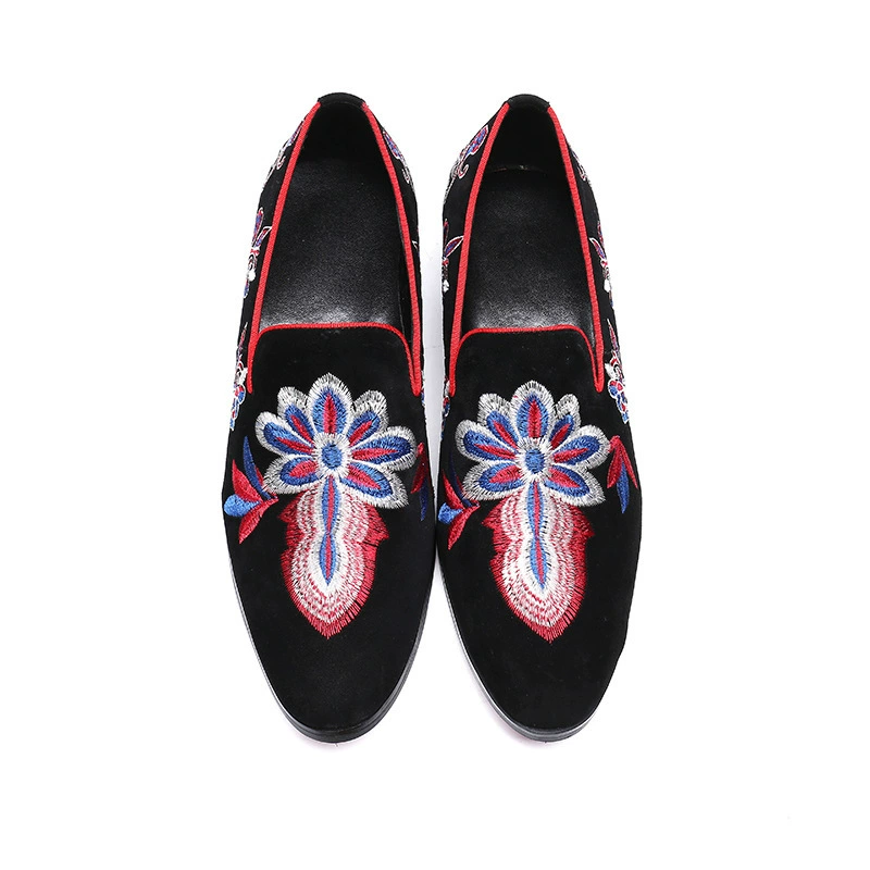 Мужская обувь в этническом стиле, новинка 2018 года, обувь в черный горох, мужская повседневная кожаная обувь из воловьей кожи, корейская модная обувь, мода