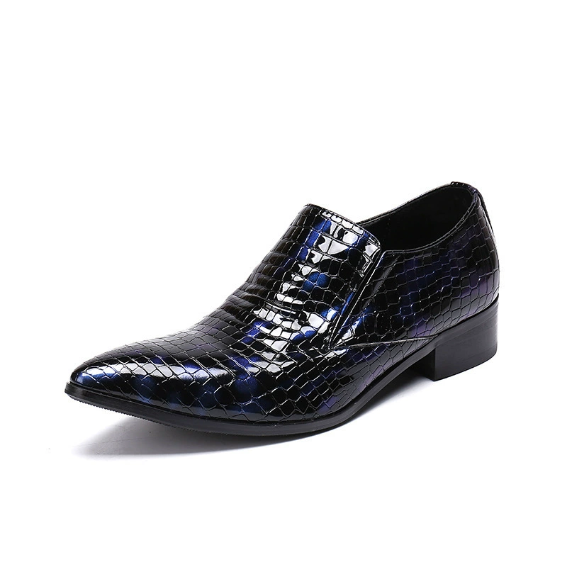 2018 весна-лето, новая мужская повседневная кожаная обувь, индивидуальная британская модная мужская обувь, модная мужская обувь для ночного клуба, Парикмахерская, модная мужская обувь