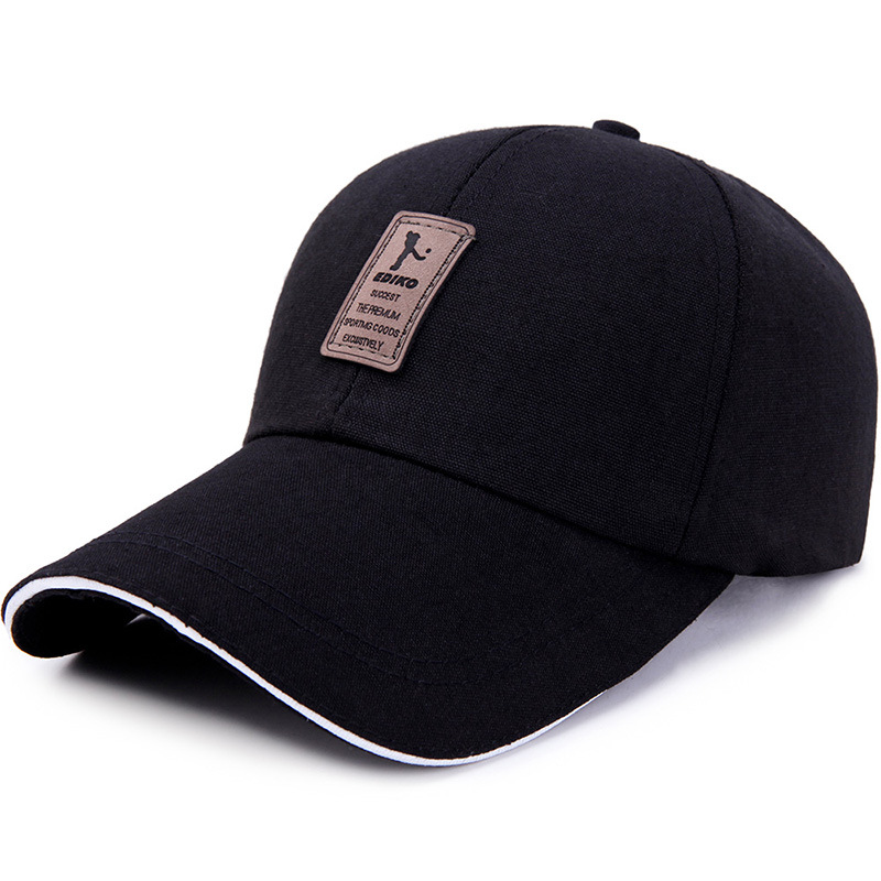 Black hat with white edge
