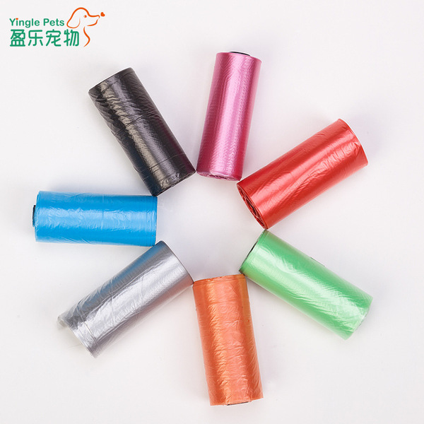 Pet garbage bag dogs picking bags and dogs to clean and sanitary out…