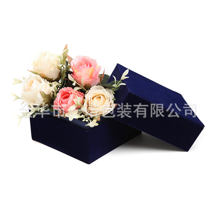 现货批发方型天地盖鲜花盒礼品盒鲜花包装盒情人节礼品盒包装盒