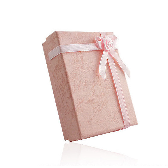 蝴蝶结项链盒 耳钉耳环包装盒 饰品吊坠盒 厂家直销 首饰盒 代发