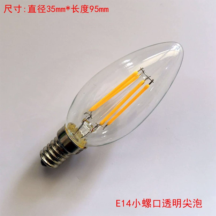 LED лампа, свеча, потолочная лампа, источник света, с винтовым цоколем, 110В