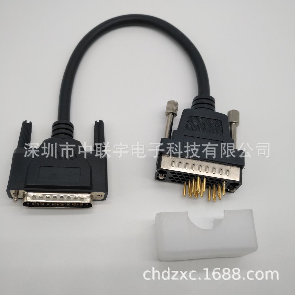 V.35 router line DB25 for V.35 pin transfer line male-to-male data line SCSI control line all copper