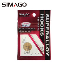 喜曼多正品新代钛钨钢袖有刺袖无刺鱼钩