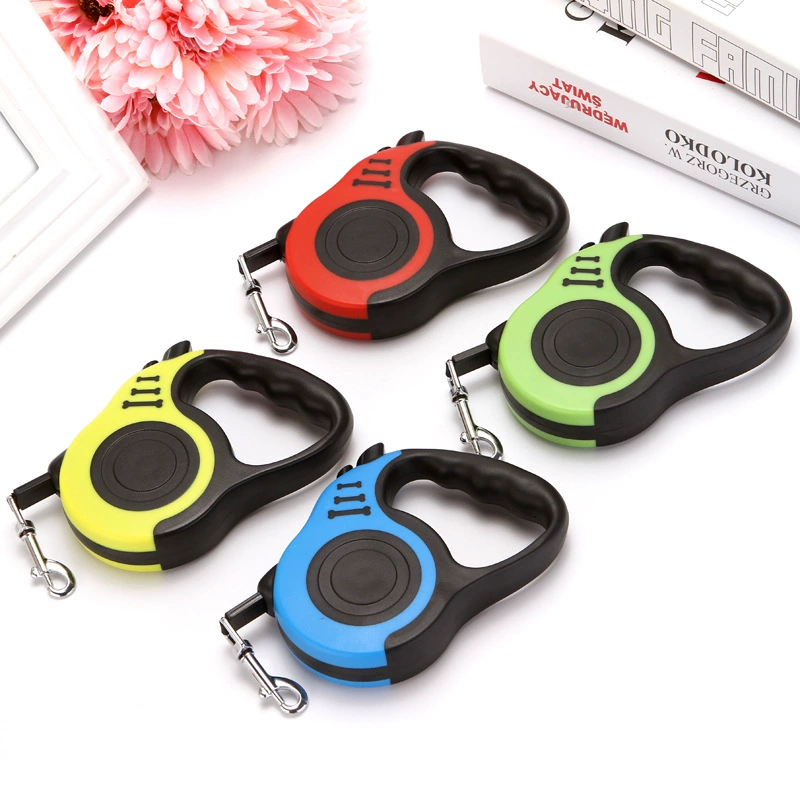 New pet supplies can be scalable automatic traction rope portable dog rope pet traction rope dog supplies