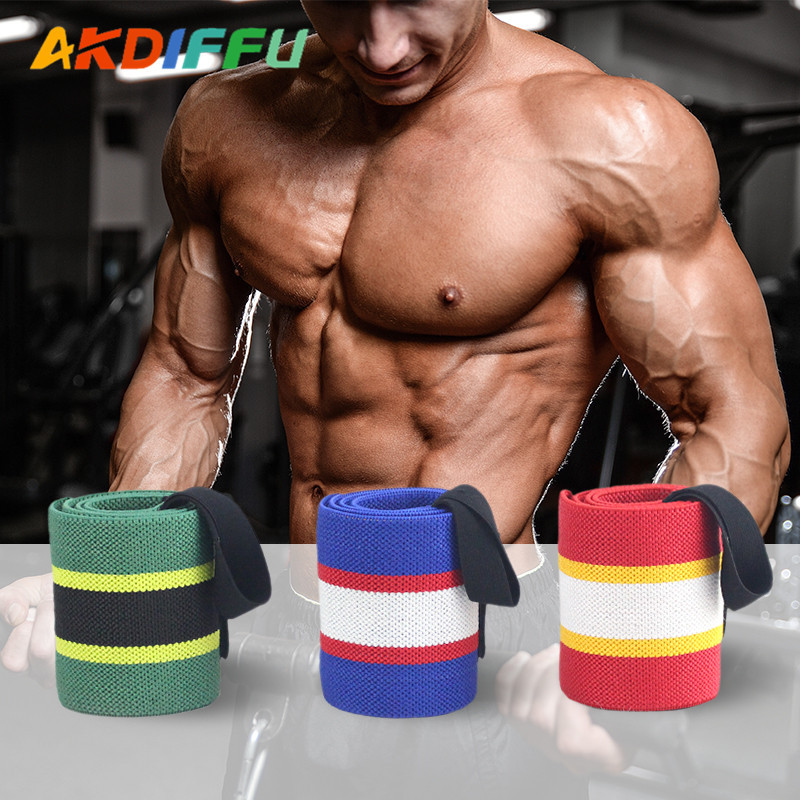 Deportes fitness vendaje deportes pulsera bobinado presión banda fuerza levantamiento de pesas muñeca soporte fitness duro pull banda de refuerzo