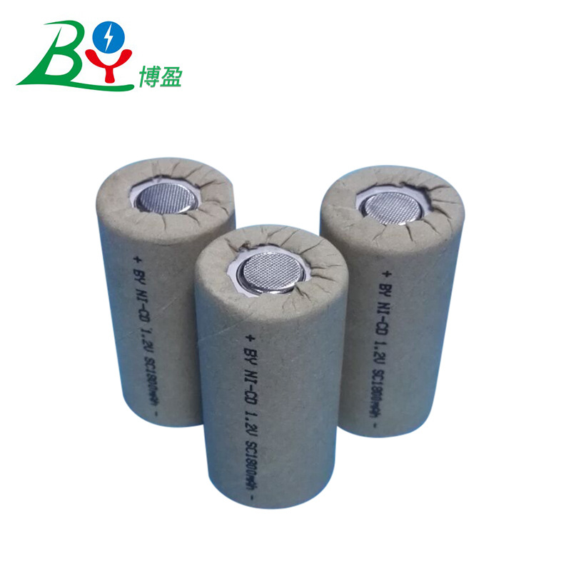 大电流电池高功率电池电动工具充电电池SC1800MAH高功率镍镉电池