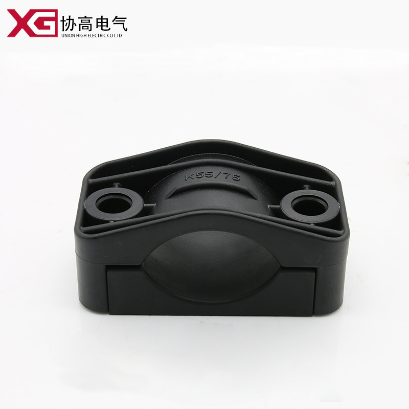 厂家供应电缆夹具高压抱箍电线固定座材质尼龙电缆线夹