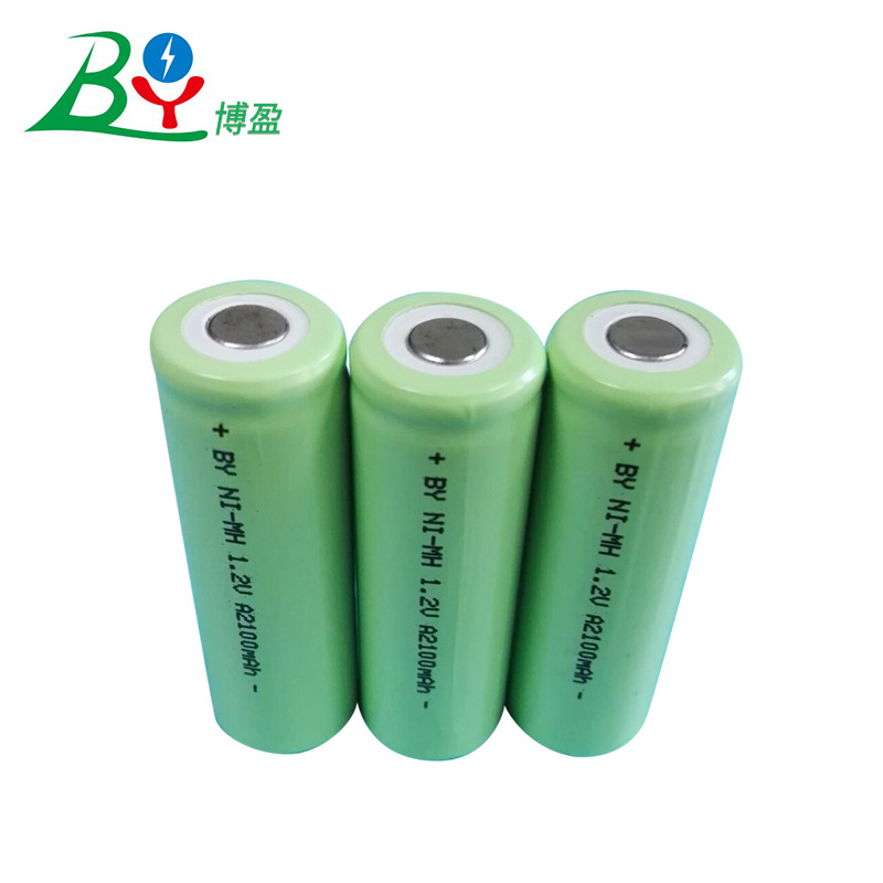 煤安认证A2100mAh镍氢电池矿灯煤安认证A型电池 17500充电电池