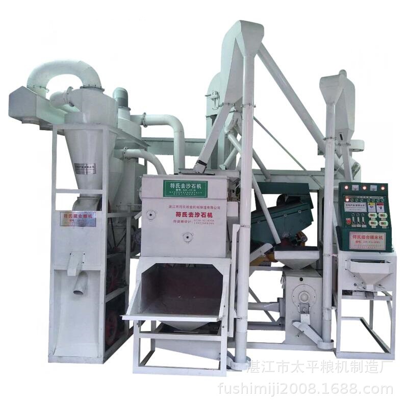 农用机械-新时代农用机械-符氏组合磨米机成套设备组合碾米机