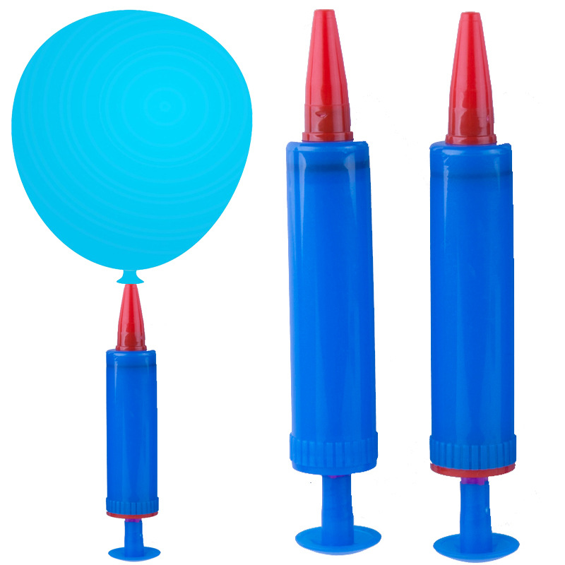 外贸出口手推式打气筒批发厂家直供气球打气筒新款特价气球冲气筒