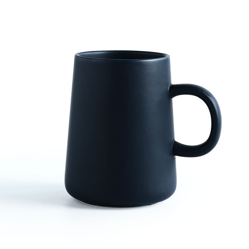 Taza de cerámica mate de gran capacidad para café, para uso doméstico, regalos corporativos, recuerdos, impresión de logotipo personalizado