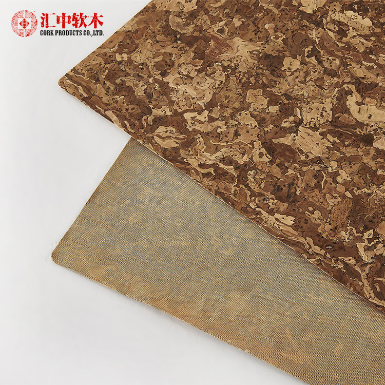 供应葡萄牙天然面包纹软木革 耐水解软木皮鞋材面料软木革可加工