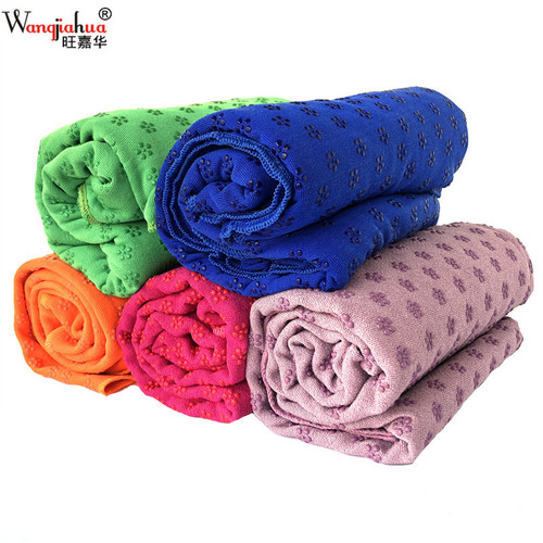 High density yoga towel yoga blanket yoga mat towel particle fitness sports mat yoga towel