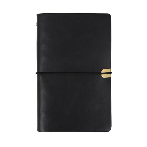 Retro Strap Notebook A6 Journal Notebook Soft Cover Spiral Bound Diary Notebook Fake Leather Journal Blank Kraft Paper Planner