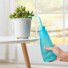 Gardening Tool: Specialized Watering Device for Succulents – Curved Nozzle Flower Pot & Watering Can, 480ml Squeeze Bottle with Drip Function