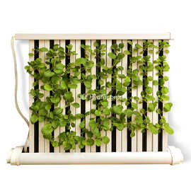 厂家水培种植系统 拉链水培 垂直水培 竖式拉链水培管道批发