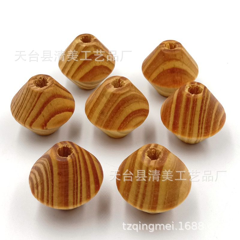 Cuentas de ángulo de cuerda de bricolaje serie de cuentas de pino juguetes prácticos de educación temprana de madera para niños