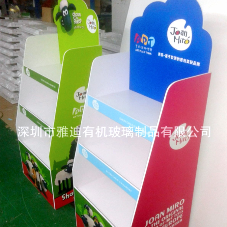 深圳PVC安迪板橱窗道具商品展示架 发泡板陈列柜安迪板货架货柜架