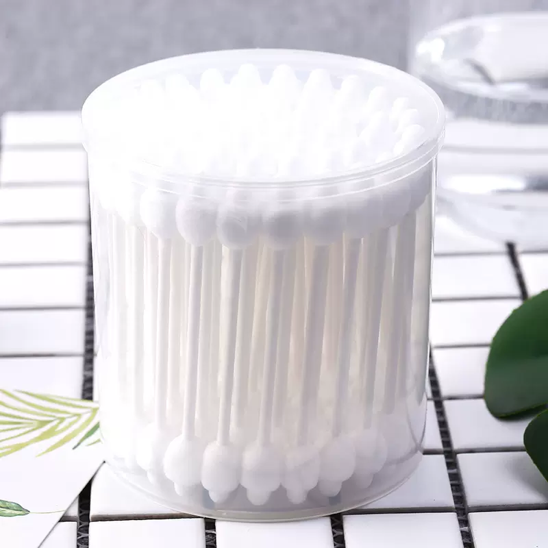 儿童婴儿棉签宝宝棉签葫芦头棉签大头棉花棒纸棒厂家批发婴童棉签