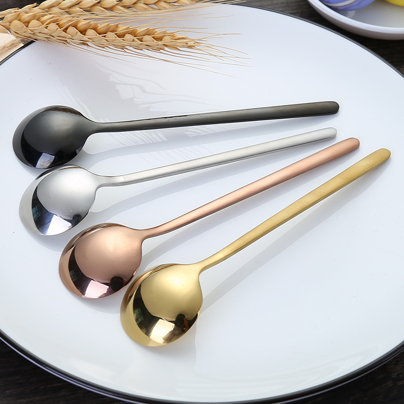 304 acero inoxidable cucharada de azúcar cucharada de helado cucharada de hielo LOGO personalizado