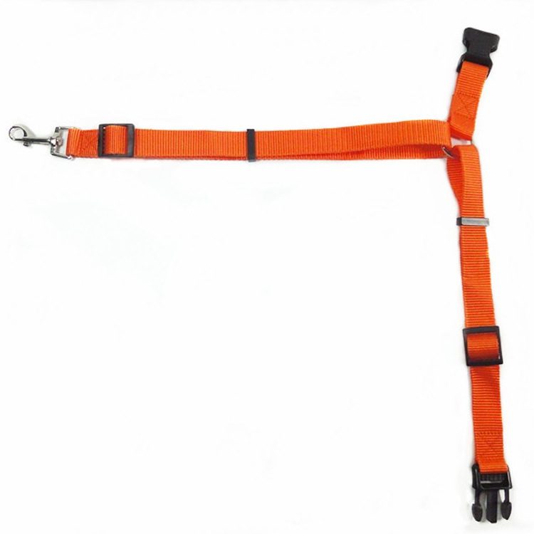 T factory direct multi-color dog car seat belt new fashion out dog traction rope pet supplies