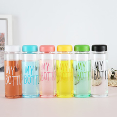 Wholesale transparent mybottle plastic cups, lemonade cups, milk tea cups, juice drink cups with logo printing available.