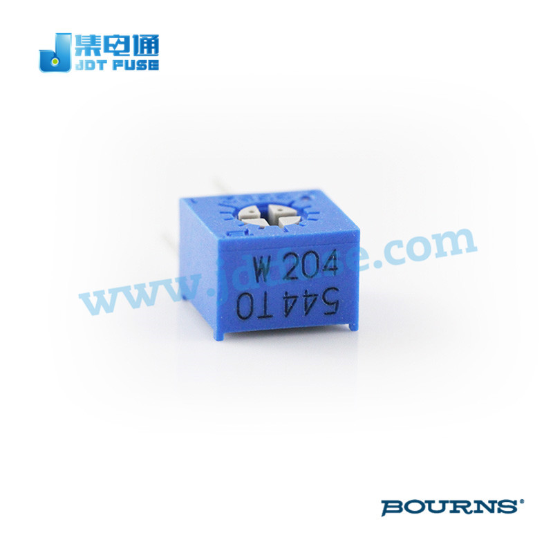 BOURNS插件电位器3362W-1-204LF伯恩斯电位器 200K微调